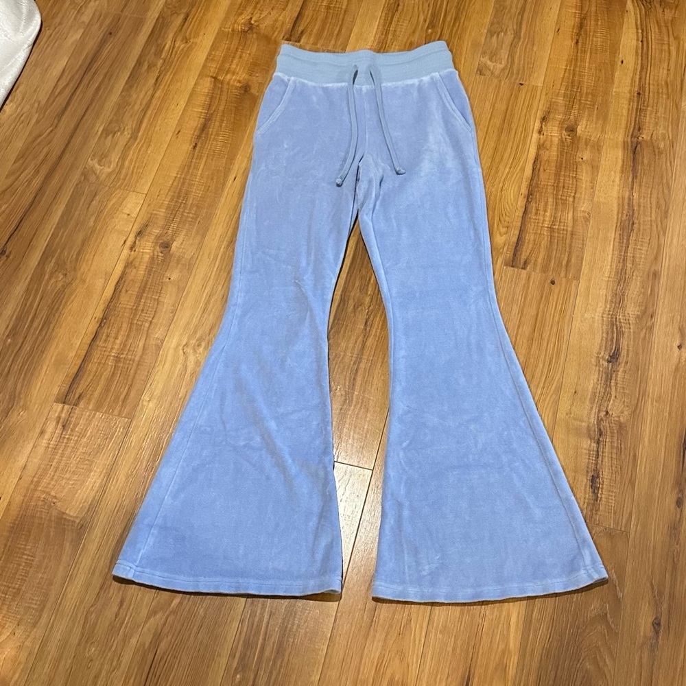 Aerie Kids Light Blue Flared Pants